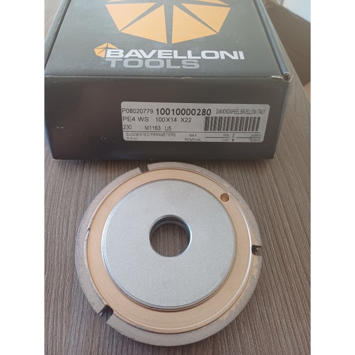 TARCZA DIAMENT OBW PE4 CC 100X14X22 230 DG80078